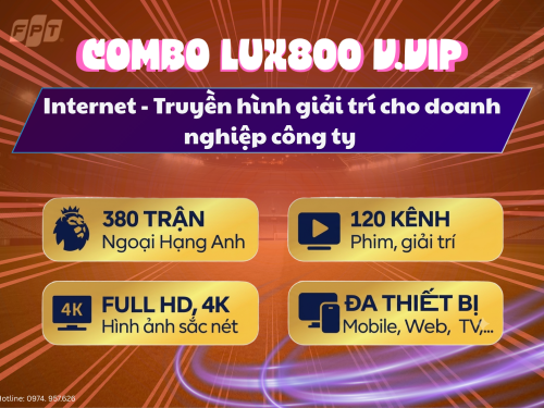 Combo Lux800 V.vip