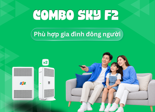Combo internet truyền hình Sky F2