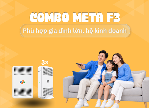 Combo internet truyền hình Meta F3