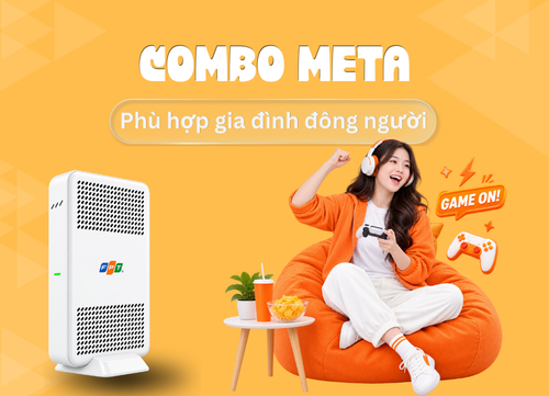 Combo internet truyền hình Meta