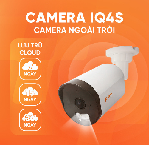 Lắp mạng FPT Cà Mau - Camera IQ4S